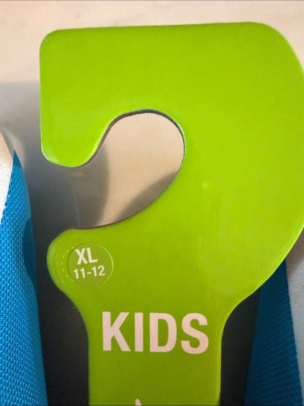 Speedo Kids Bright Blue Dual-Tone Water Shoes with Hook-and-Loop Velcro Straps.